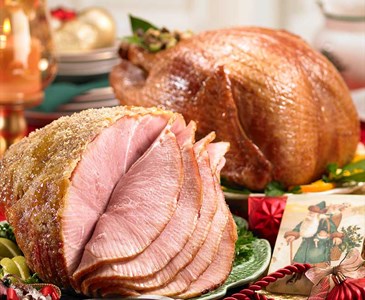 Traditional Turkey & Ham Dinner